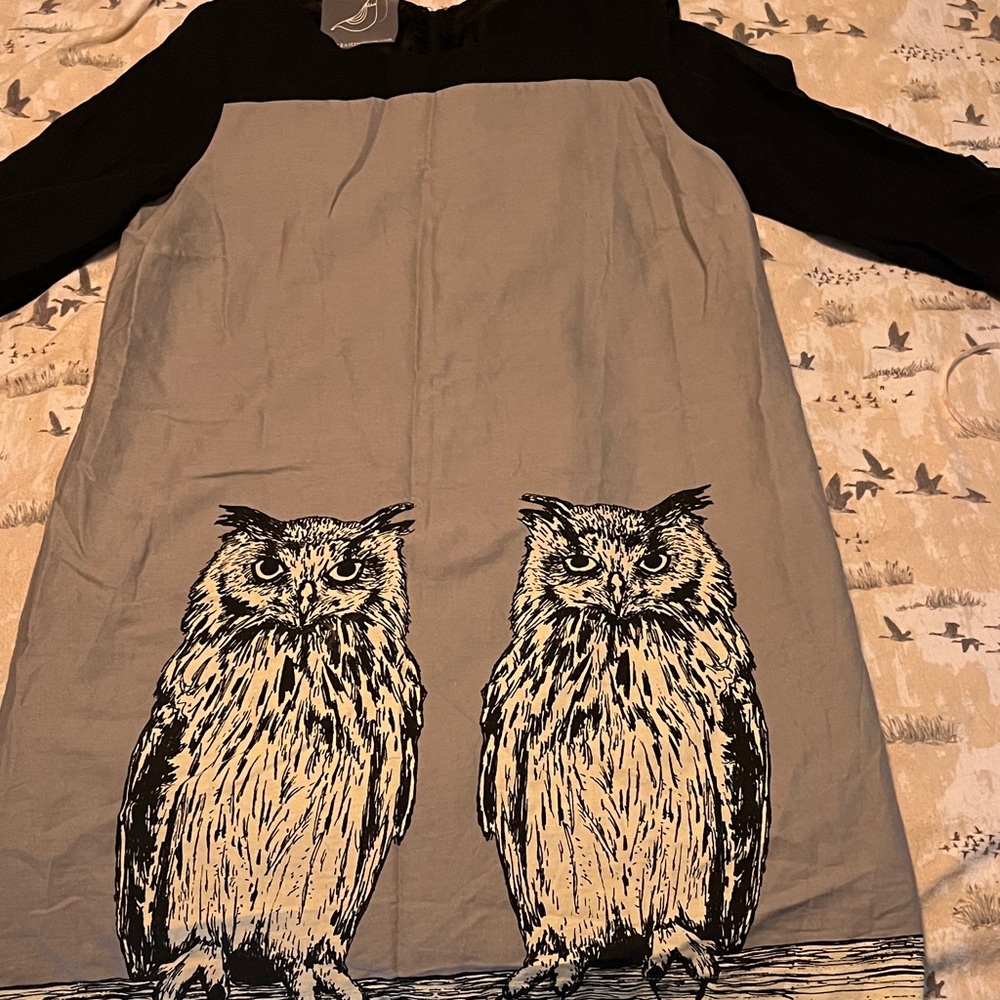 Knitted Dove Owl Dress